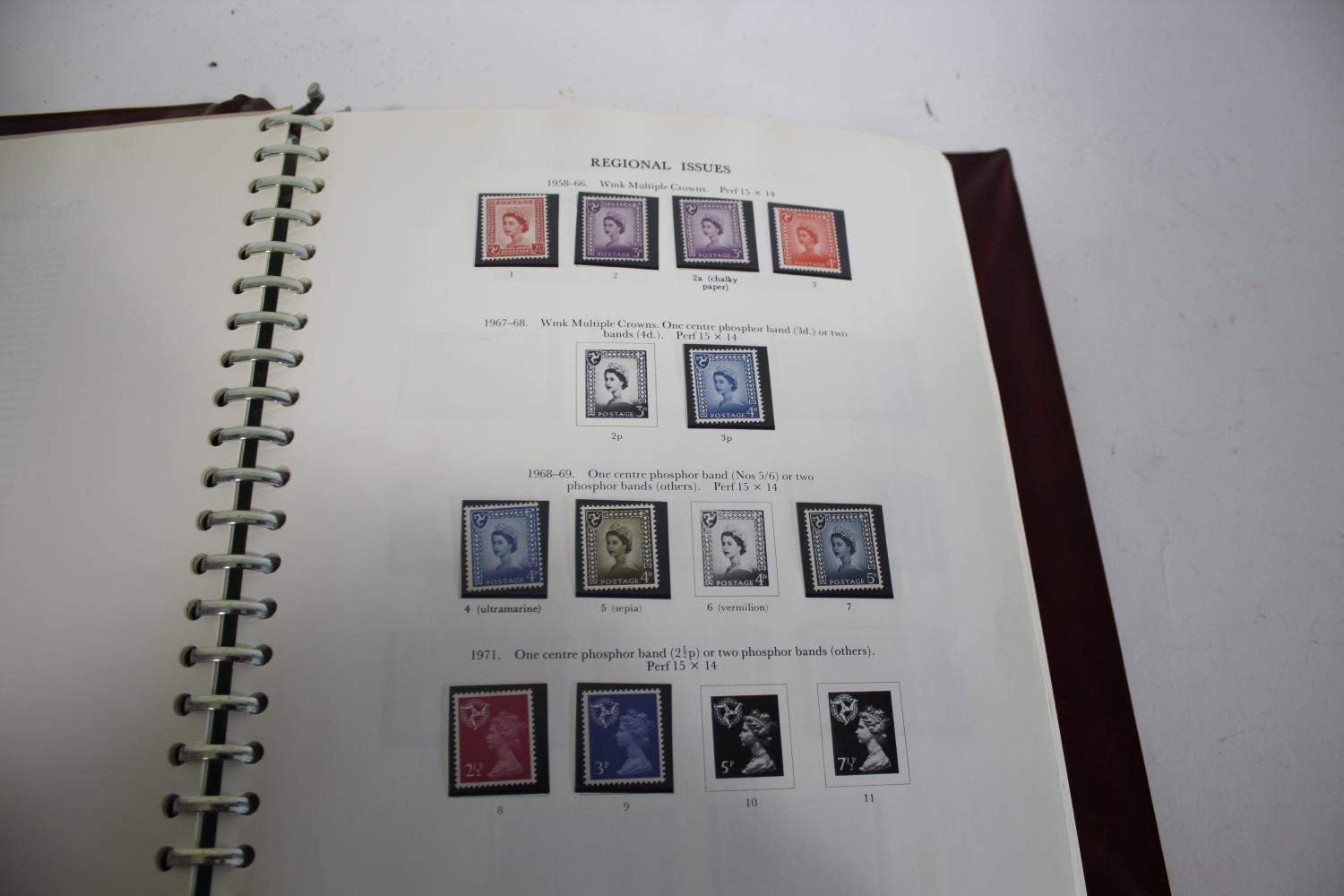 GUERNSEY & ISLE OF MAN STAMPS 3 Stanley Gibbon albums of Isle of Man mint stamps and blocks,