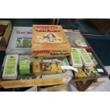 VINTAGE TOY SETS, to include Subbuteo Rugby & Test Match Editions, various Airfix sets and a