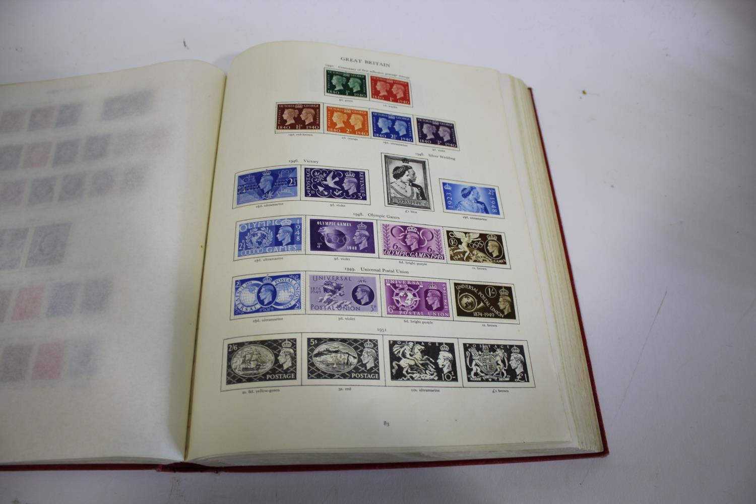 GREAT BRITAIN & COMMONWEALTH STAMPS including a Windsor Album (various used content including 1d