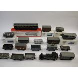 KIT BUILT RAILWAY ITEMS - O GAUGE including a kit built coach (in a Slater's Coach Kit box), and