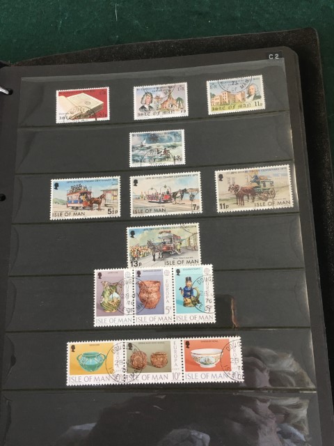 GREAT BRITAIN STAMP ALBUMS 7 albums in total including a well laid out album with various used 1d - Image 25 of 36