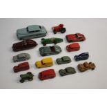 DIE CAST TOYS including a Schuco Fex 1111 clockwork car (part of bumper missing), JNF Standard