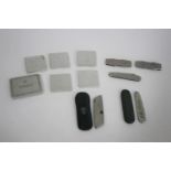 ROLEX PENKNIVES & ACCESSORIES 5 various Rolex penknives, 2 in original leather pouches. Also with