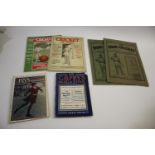 C B FRY - EARLY CRICKET & OTHER MAGAZINES including The Book of Cricket (parts VI and XIII) A New