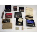 CASED MEDICAL ITEMS including a cased Leitz Haemacytometer Thoma, a Hawksley Crista