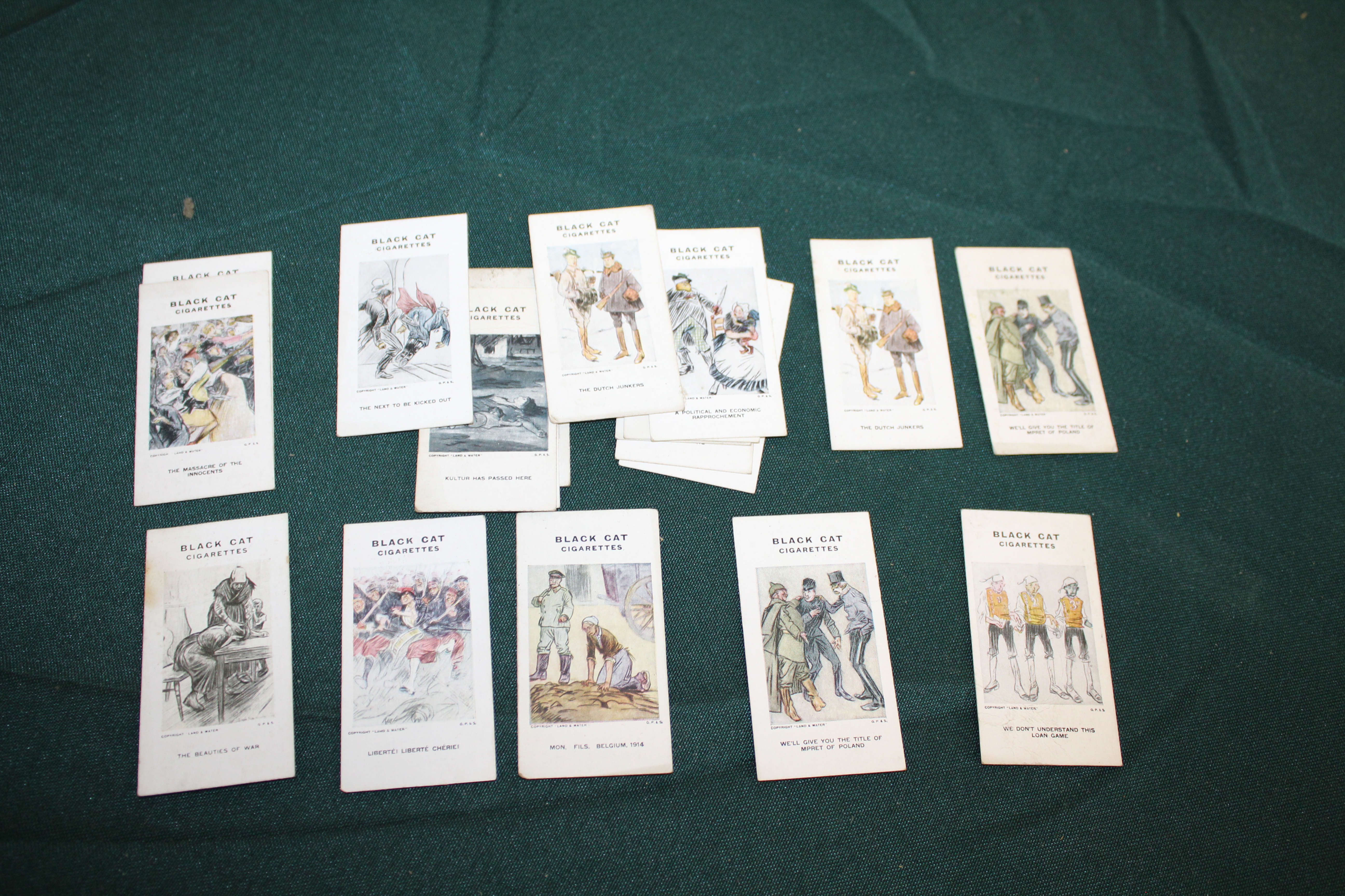CIGARETTE CARDS in albums and in packets, including John Player Cricketers Caricatures, John Players - Image 32 of 33