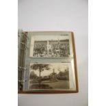 LOCAL POSTCARD ALBUM - CREWKERNE a large qty of 148 Crewkerne related postcards, including