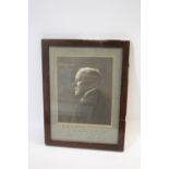 SIR HERBERT BEERBOHM TREE - SIGNED PHOTOGRAPH a framed photograph of H Beerbohn Tree, 1908,
