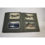 POSTCARD ALBUMS - JAPAN 2 albums with various Japanese cards (various figures, Daibutsu Hyogo,