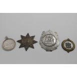 ODD FELLOWS, NO.1 SOUTHEND LODGE: Engraved silver medal "For Merit and Respect", to Robert