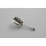A GEORGE III SCOTTISH PROVINCIAL CADDY SPOON with a shovel bowl, by William Ritchie of Perth (WR,