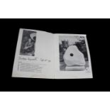 BARBARA HEPWORTH - SIGNED CATALOGUE, 1968 a catalogue produced in 1968 to commemorate the Honorary