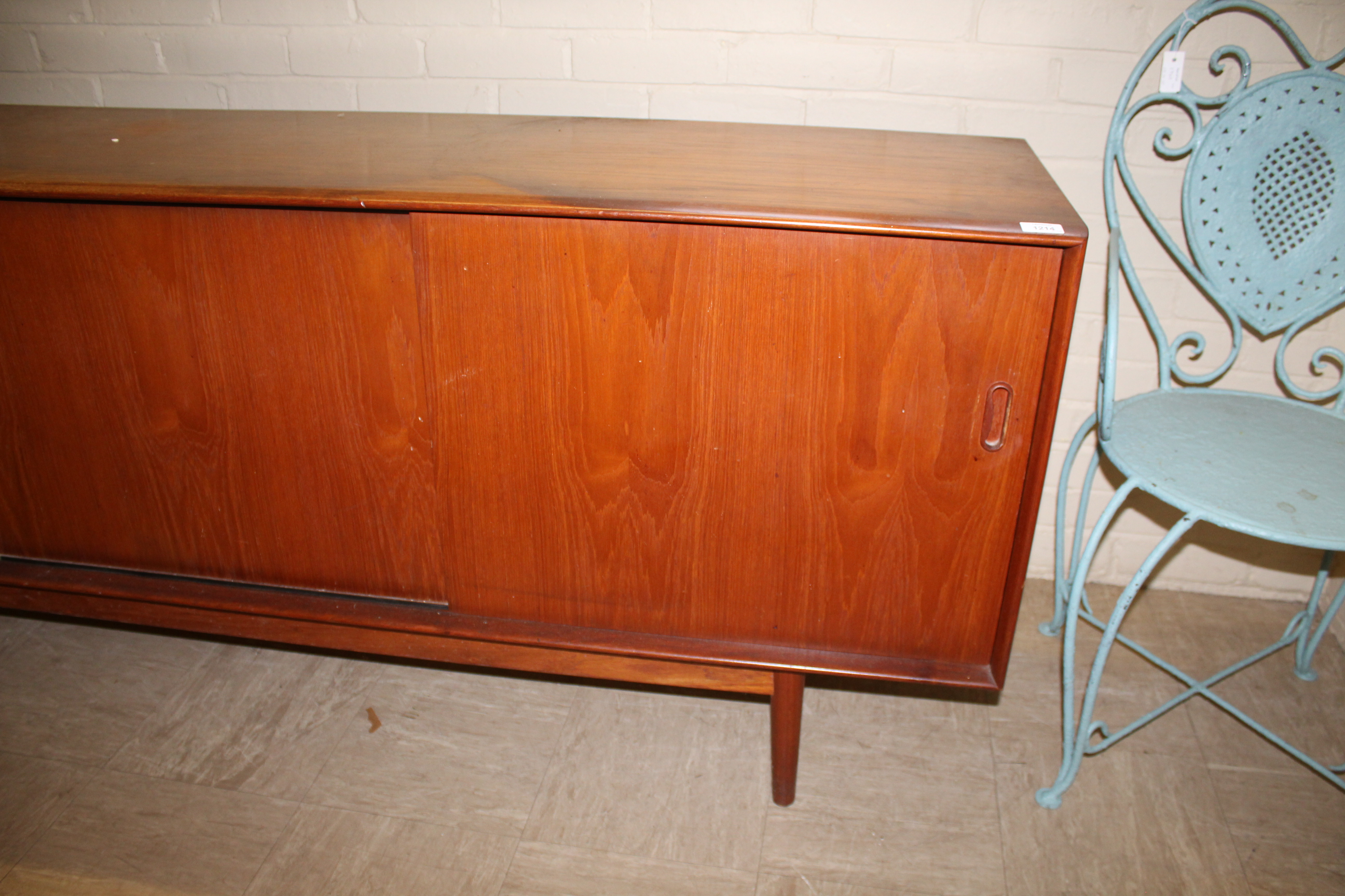 DALESCRAFT - MID CENTURY SIDEBOARD a large teak sideboard circa 1960's, with 4 drawers (1 with - Image 7 of 19