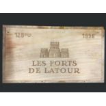 WINE: Chateau les Forte de Latour, 1996, Pauillac, 12 bottles (owc)