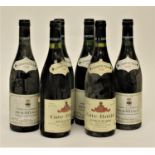 WINE: Hermitage, Monier de la Sizeranne, 1989, Chapoutier, 4 bottles. Also with 2 bottles of Cote