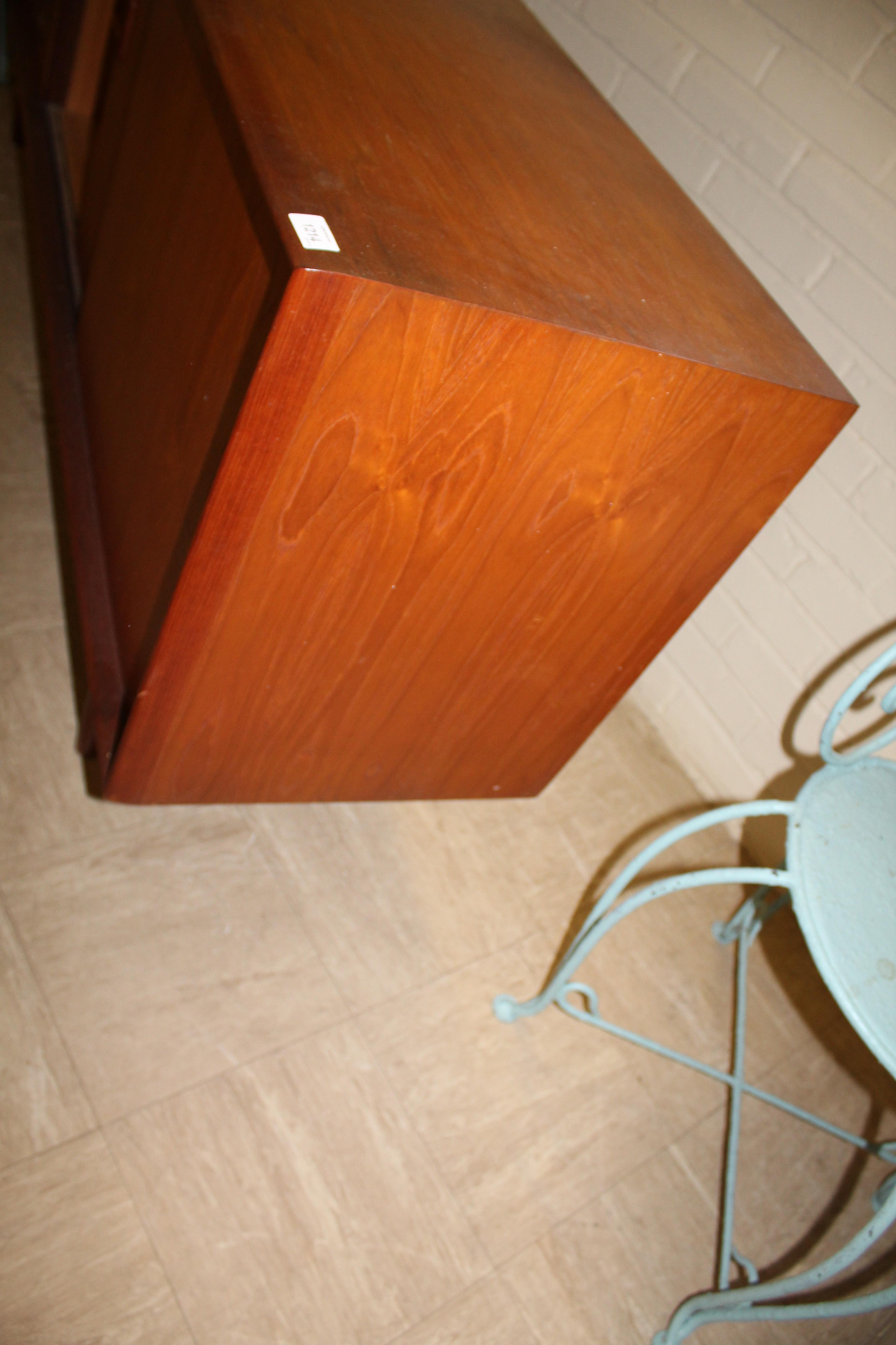 DALESCRAFT - MID CENTURY SIDEBOARD a large teak sideboard circa 1960's, with 4 drawers (1 with - Image 17 of 19