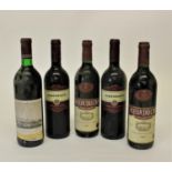 WINE: Fleur du Cap, Cabernet Sauvignon, 1987, 2 bottles; Somerbosch, Cinsaut Cabernet Sauvignon,