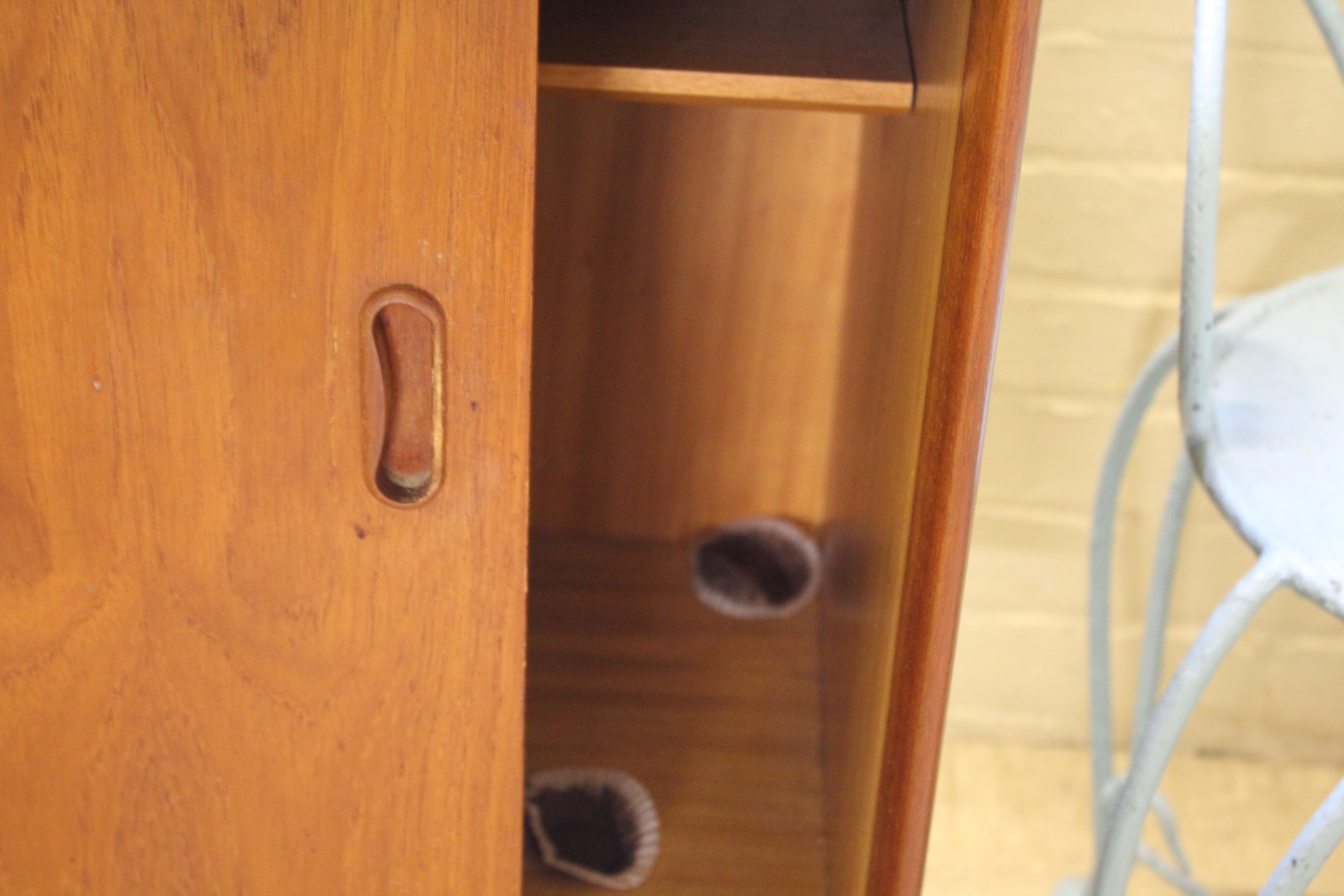 DALESCRAFT - MID CENTURY SIDEBOARD a large teak sideboard circa 1960's, with 4 drawers (1 with - Image 8 of 19