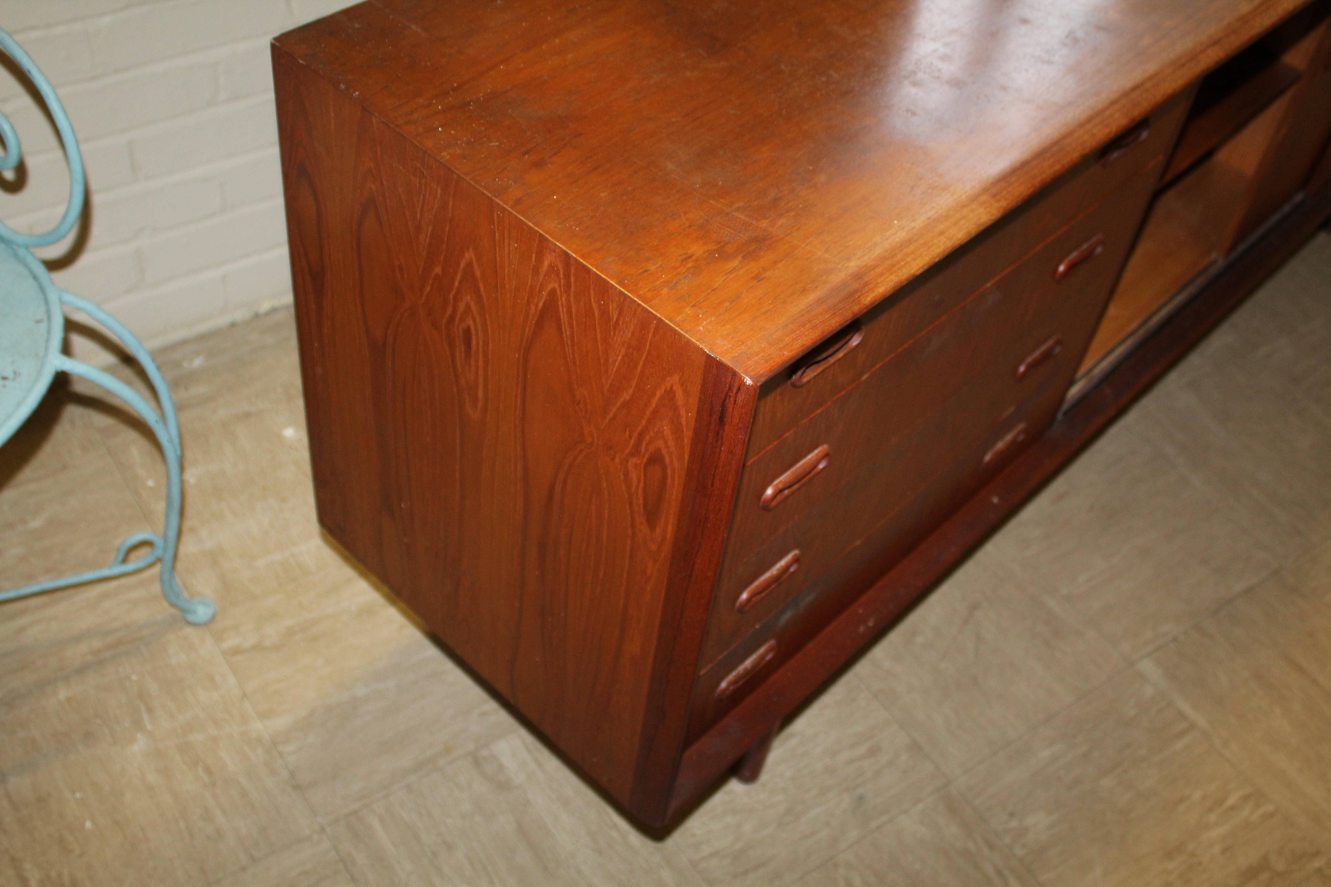 DALESCRAFT - MID CENTURY SIDEBOARD a large teak sideboard circa 1960's, with 4 drawers (1 with - Image 14 of 19