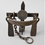 AMERICAN FUR AND TRADE COMPANY IRON BEAR TRAP No. 6, width 50cm