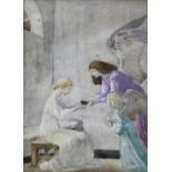 ROBERT ANNING BELL, RA (1863-1933) CHARITY Watercolour and pencil, lightly squared for transfer 34.5