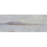 EDWARD LEAR (1812-1888) ETNA Inscribed Etna 5 June 1864, watercolour with pen and ink 4 x 11cm.;