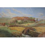 WILL PYE (Fl.1880-1921) MOONFLEET: THE REMAINS OF THE OLD CHURCH AT FLEET, DORSET Signed, also