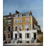 •JONATHAN PIKE (b.1949) A REGENCY TOWN HOUSE Signed and dated 88, watercolour and pencil 44.5 x