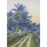 ARMIN BUCHTERKIRCH (1859-1915) SCENES IN THE BAHAMAS Two, both signed, the larger inscribed Bahamas,