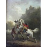 CHARLES TOWNE (1763-1840) THE IMPETUOUS STALLION Signed Chas. Town. Pinxt. [or Fect.], oil on