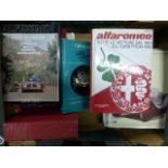 Alfa Romeo. A collection of books, most in excellent condition, to include: Alfa Romeo by Luigi