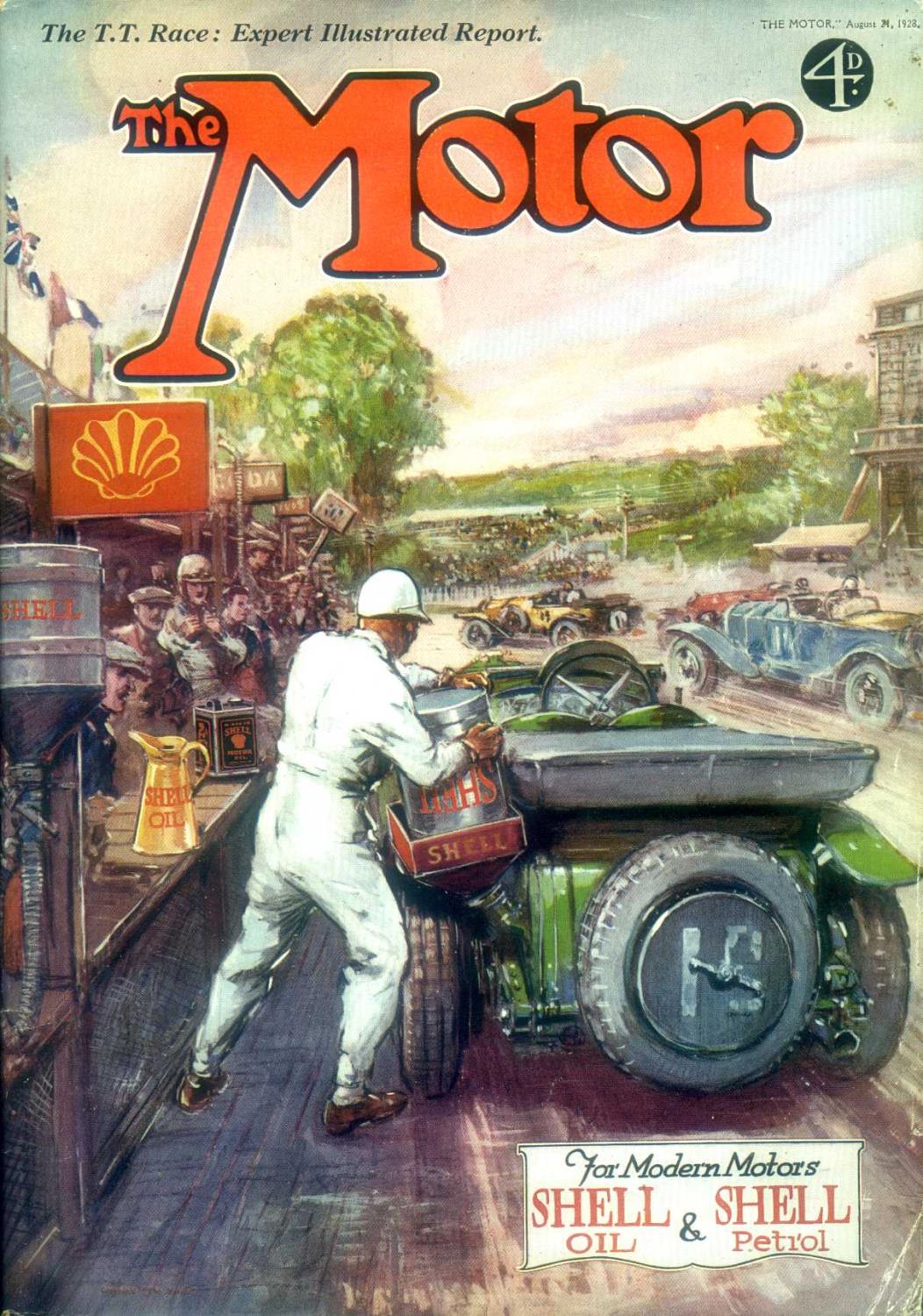 The Motor: 1920 to 1929 - 31 issues. Most rather soiled and without their covers, except where