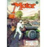 The Motor: 1920 to 1929 - 31 issues. Most rather soiled and without their covers, except where