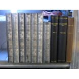 Collector's Car, Vintage, and Encyclopaedia Dell' Automobile. Ten hardbound quarto volumes in