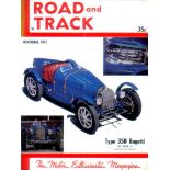 Road and Track: 1947 to 1976. A rare and excellent run of 26 hardbound quarto volumes of this