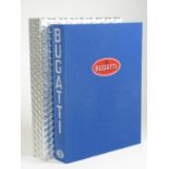 Bugatti Magnum. A large book by Hugh Conway, retaining its distinctive engine-turned slipcase and