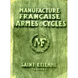 Mfg. Francaise d'Armes & Cycles Catalogue. A c1920, 650pp book incorporating various sections, to