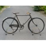 A c1928 Le Chemineau of St Etienne, a quality French Gentleman's bicycle with original green