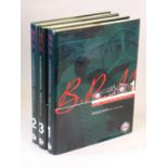 B.R.M. - A Saga of British Racing Motors. Three hardbacked numbered volumes by Motor Racing