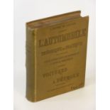 L 'Automobile Theorique et Pratique, in a volume by Baudry de Saunier. Probably published by Omnia