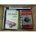 Alfa Romeo Tipo 6C by Angela Cherrett, in good condition, The Alfa Romeo Story by Wherry; together