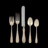 Stieff "Rose" Sterling Silver Flatware Service