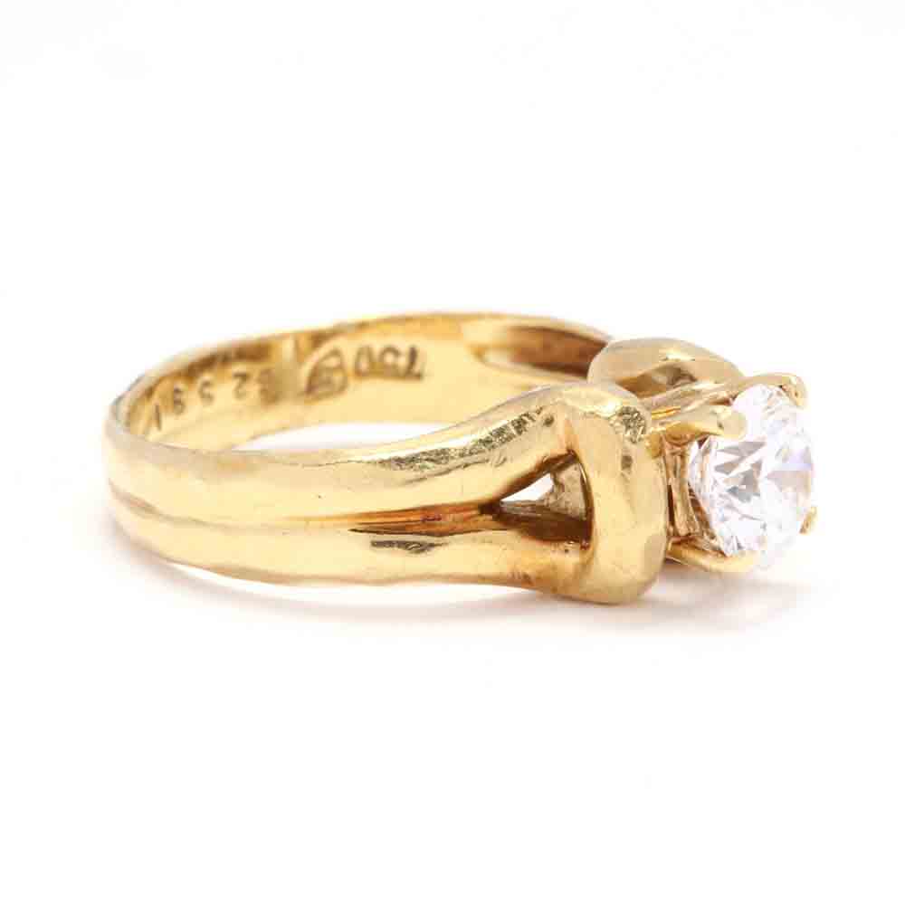 18KT Gold and Diamond Engagement Ring, Henry Dunay - Image 2 of 6