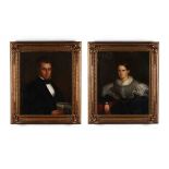 American School (19th century), A Pair of Identified Southern Portraits