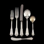 A Large Reed & Barton "Jacobean" Sterling Silver Flatware Service