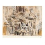 after Georges Braque (French, 1882â€“1963), Hommage Ã  J. S. Bach