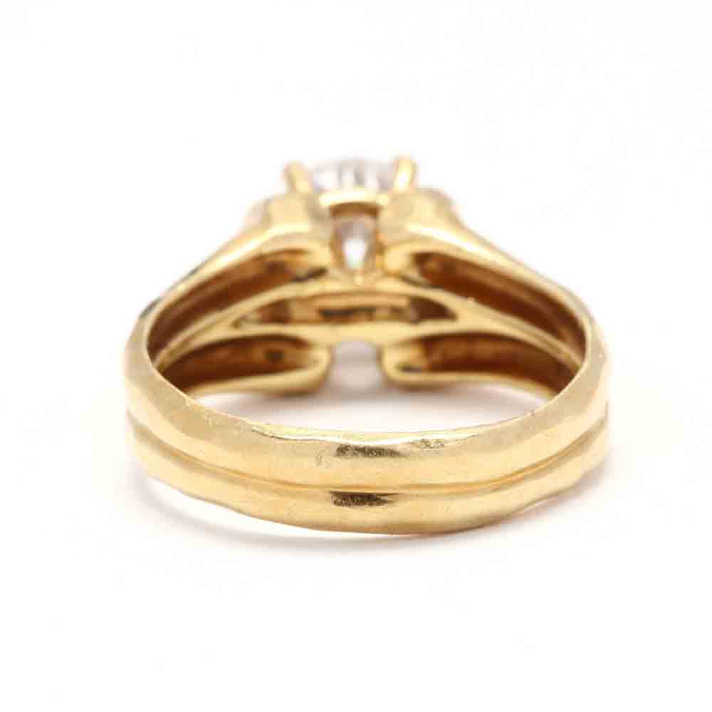 18KT Gold and Diamond Engagement Ring, Henry Dunay - Image 3 of 6