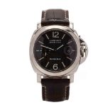 Gent's 18KT White Gold "Luminor Marina PAM 180" Automatic Watch, Panerai