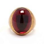 18KT Gold and Rubellite Ring, Henry Dunay