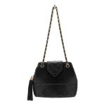 Vintage Lambskin Tassel Shoulder Bag, Chanel